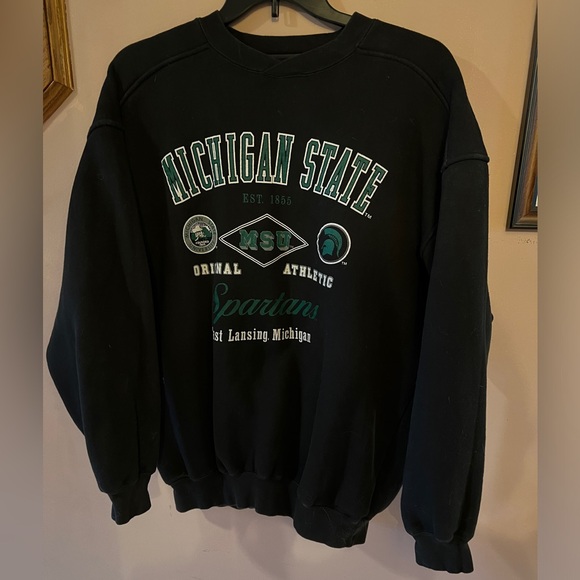 Michigan State Spartans heavy weight sweatshirt, size Large. - Picture 1 of 4